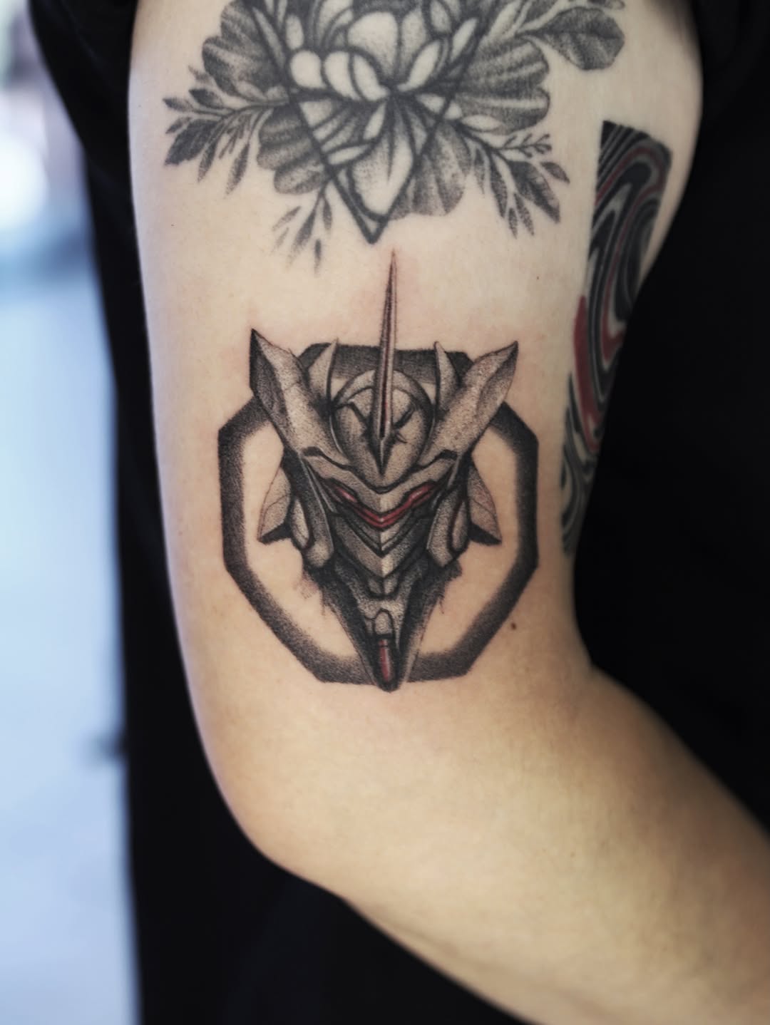 Tattoo by @lodytattoo β illustrative, dotwork