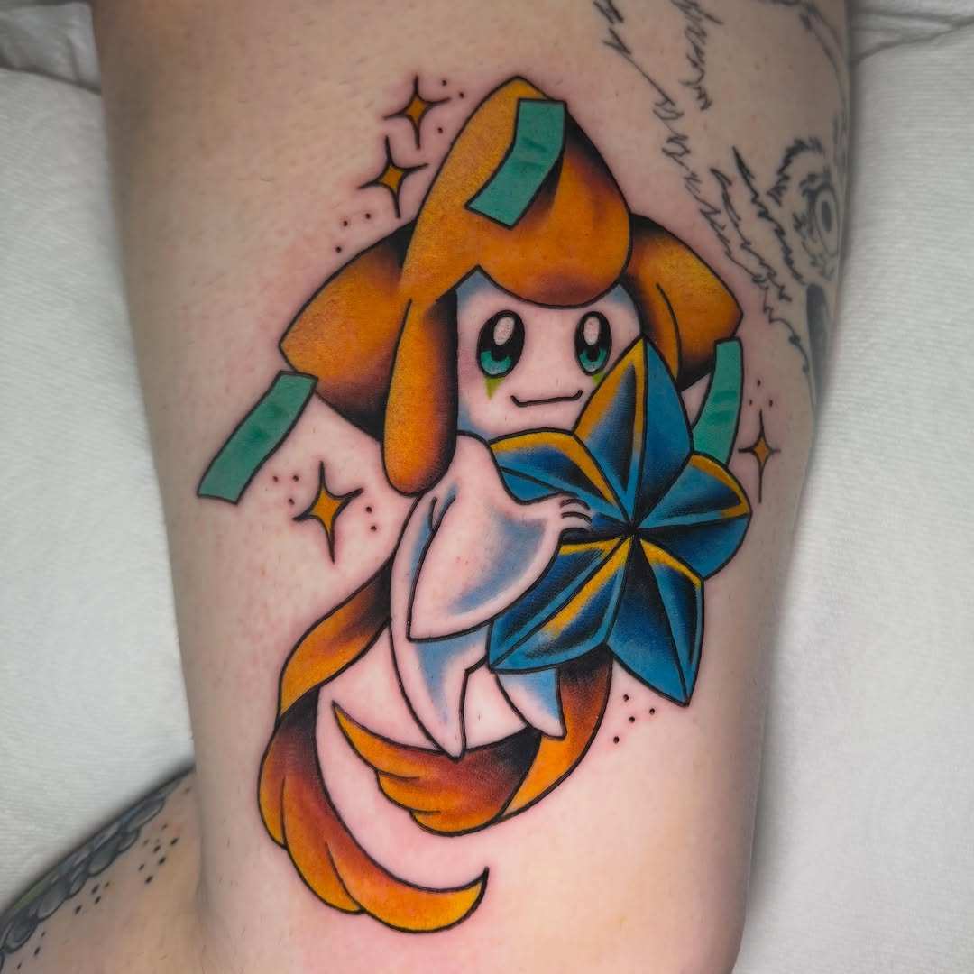 Tattoo by @bugs.n.ink — new_school, anime