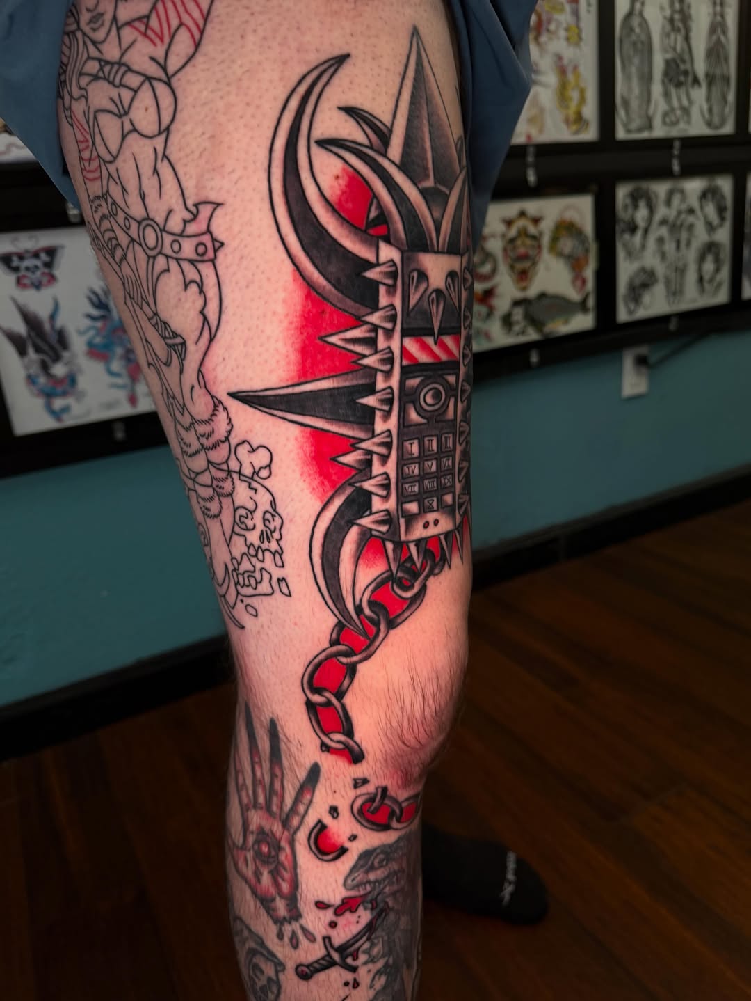 Tattoo by @bugs.n.ink — neo_traditional, blackwork