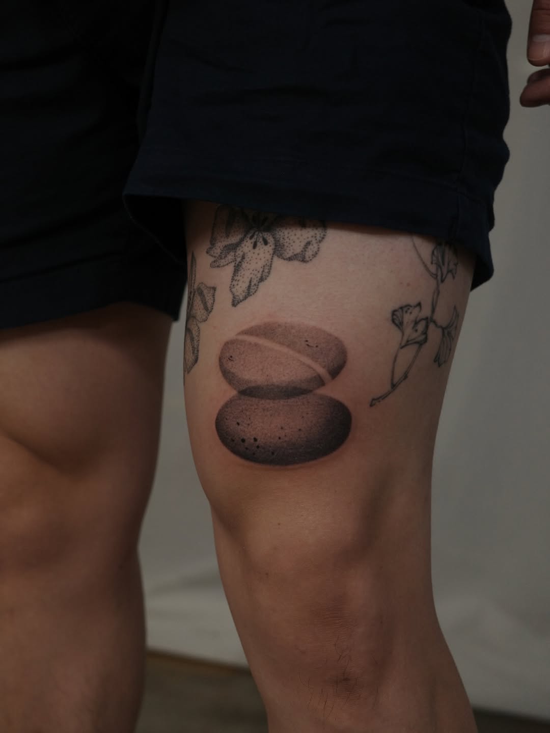 Tattoo by @ginseng.ink — black_and_grey, illustrative