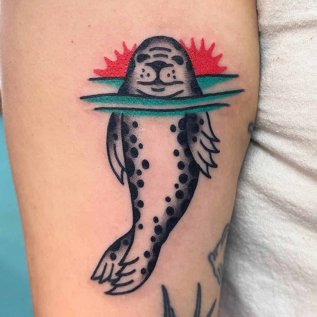 Tattoo by @sawblade_sunken_ship — american_traditional, illustrative