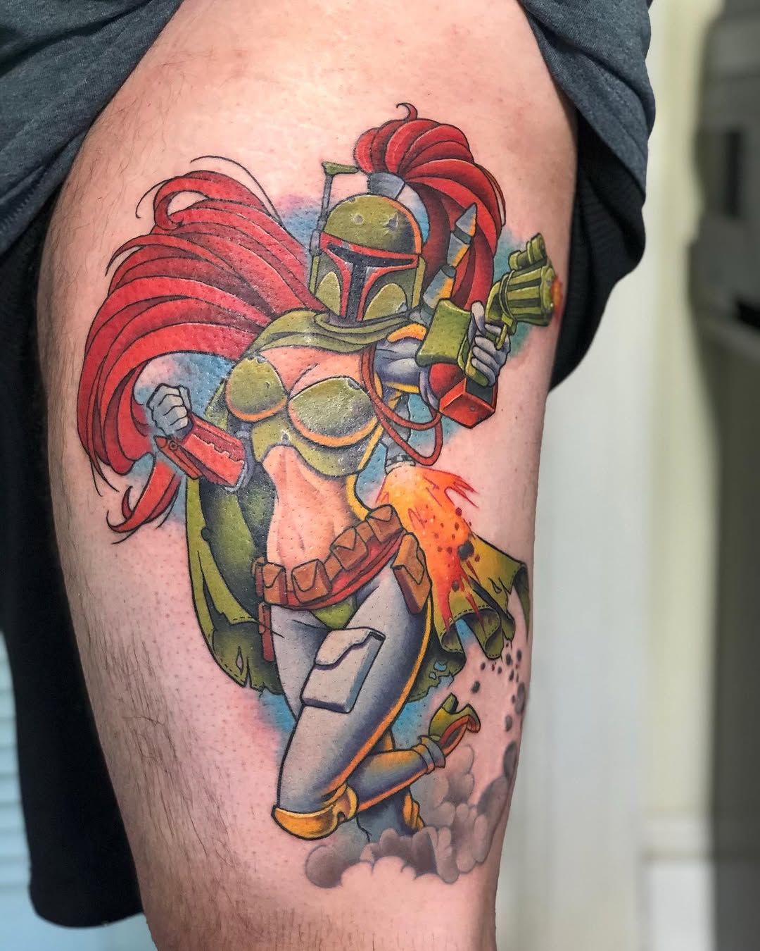Tattoo by @krampusssytattoo — new_school