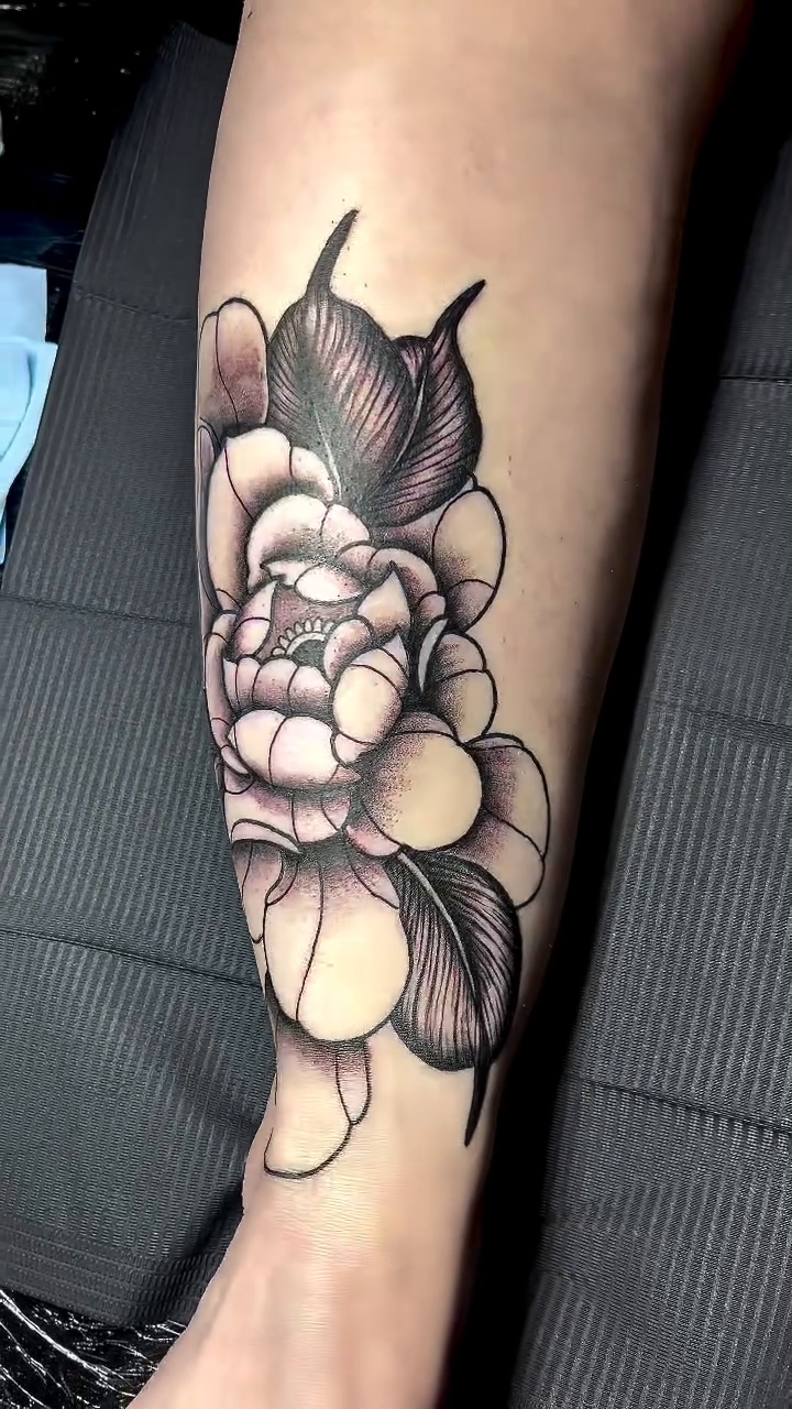 Tattoo by @cammed_gt_jeff — black_and_grey, realism