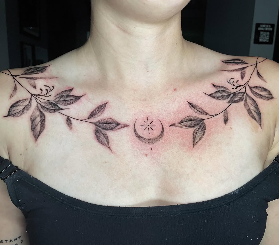 Tattoo by @xens0ul — dotwork, fine_line