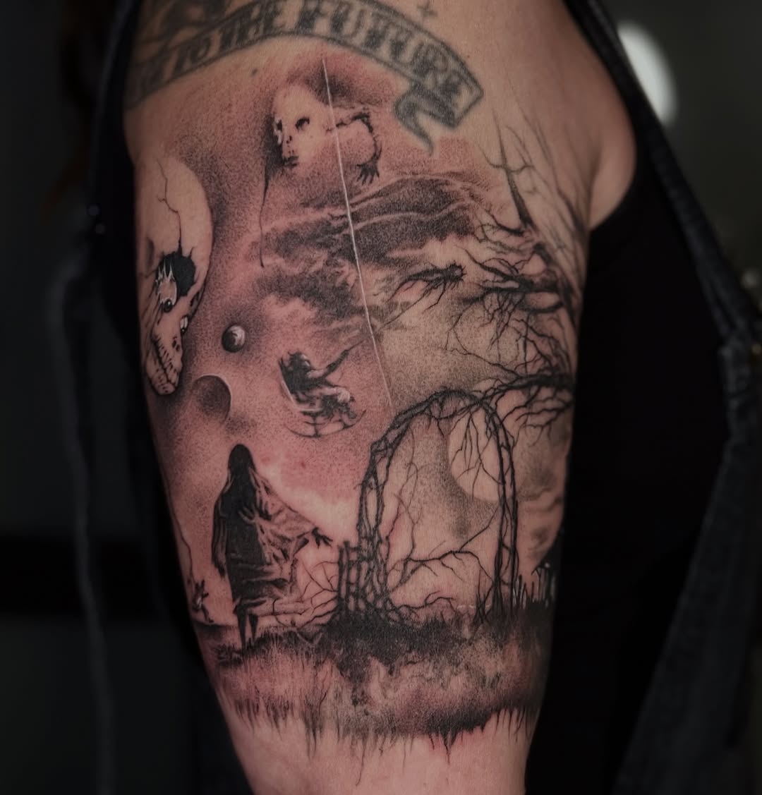 Tattoo by @domcalitattoo — dark_realism