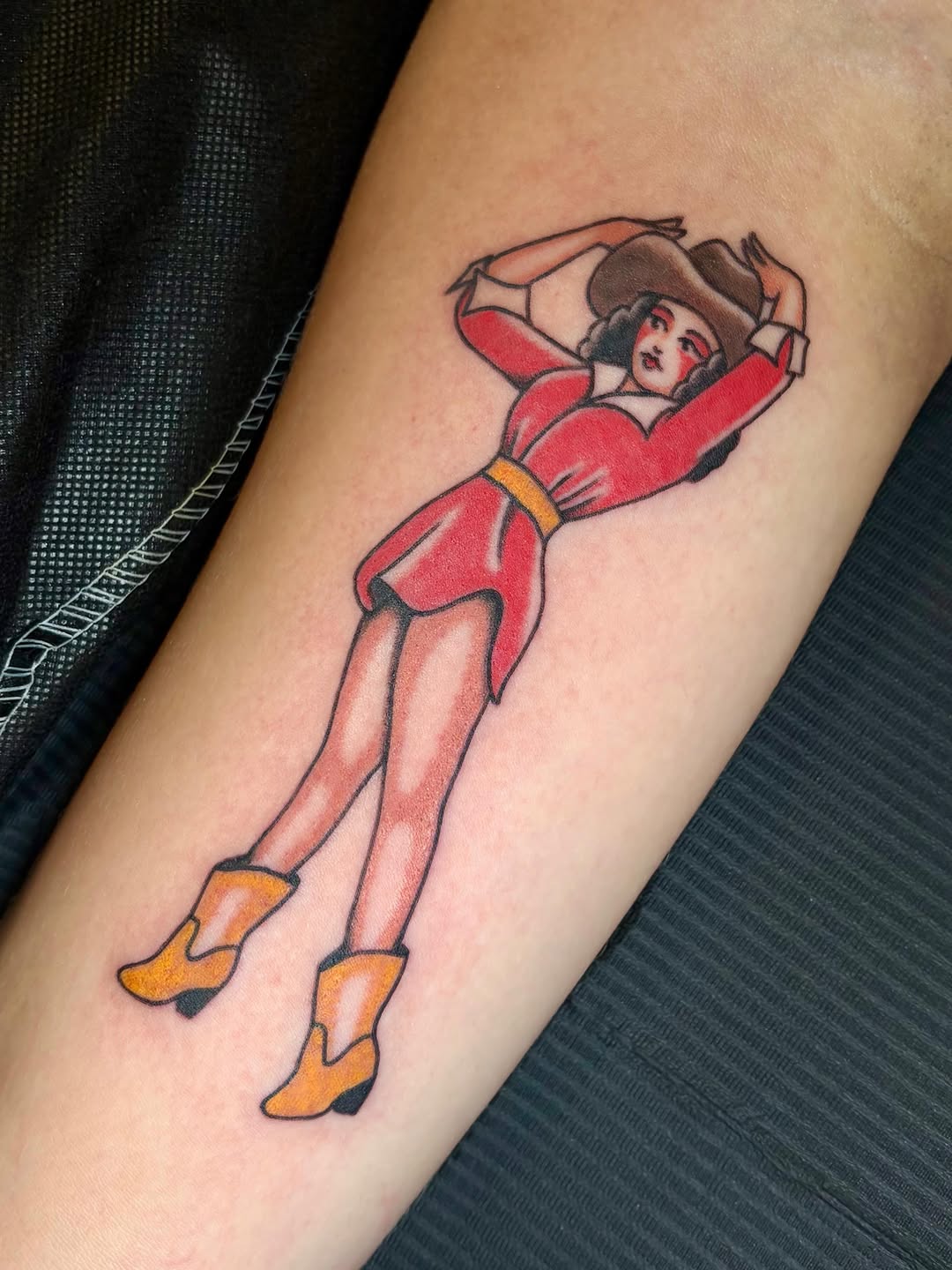 Tattoo by @danelletattoos — american_traditional, illustrative