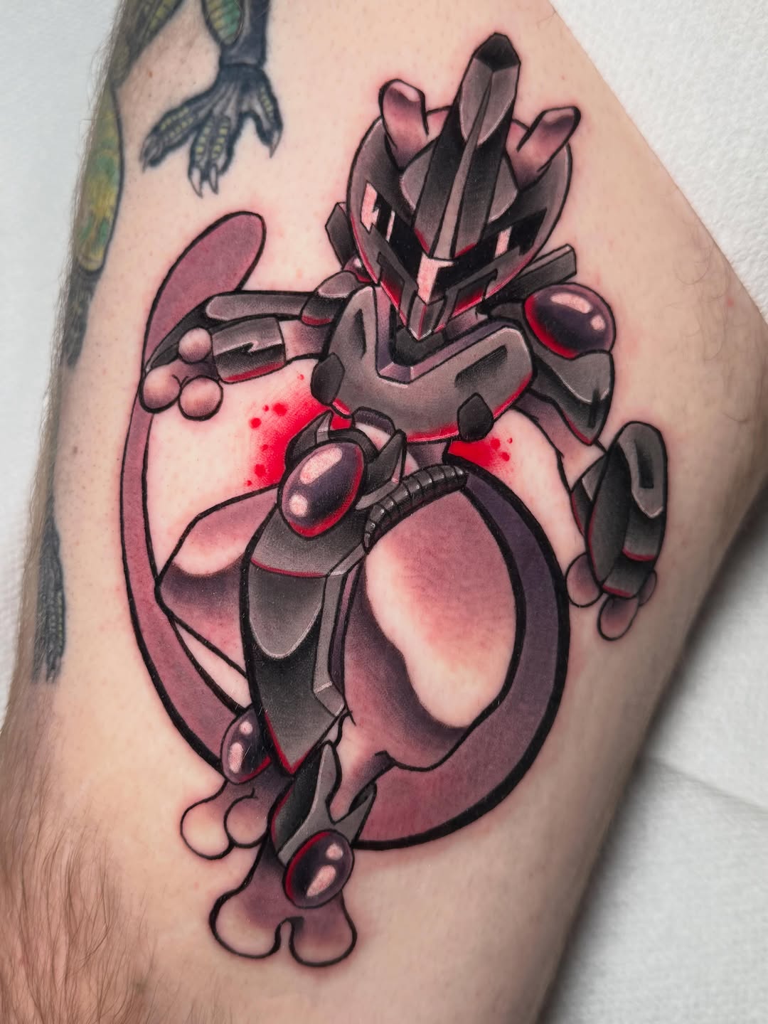 Tattoo by @dovahtattoos — anime, new_school