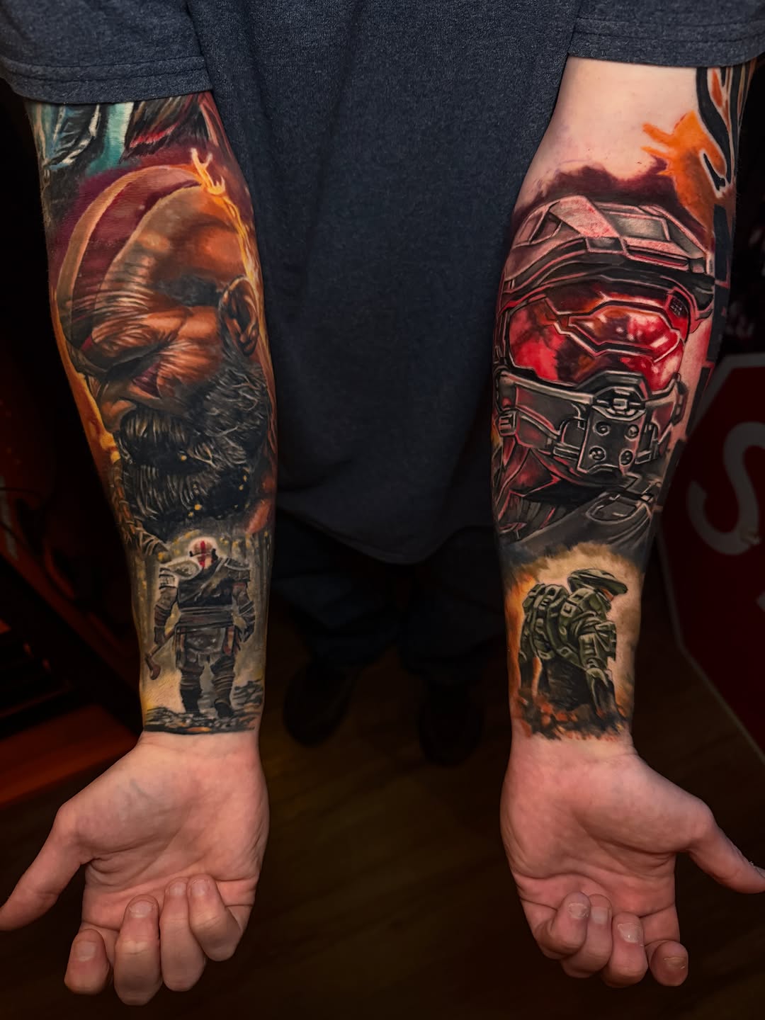 Tattoo by @scottyptattoos — realism, dark_realism