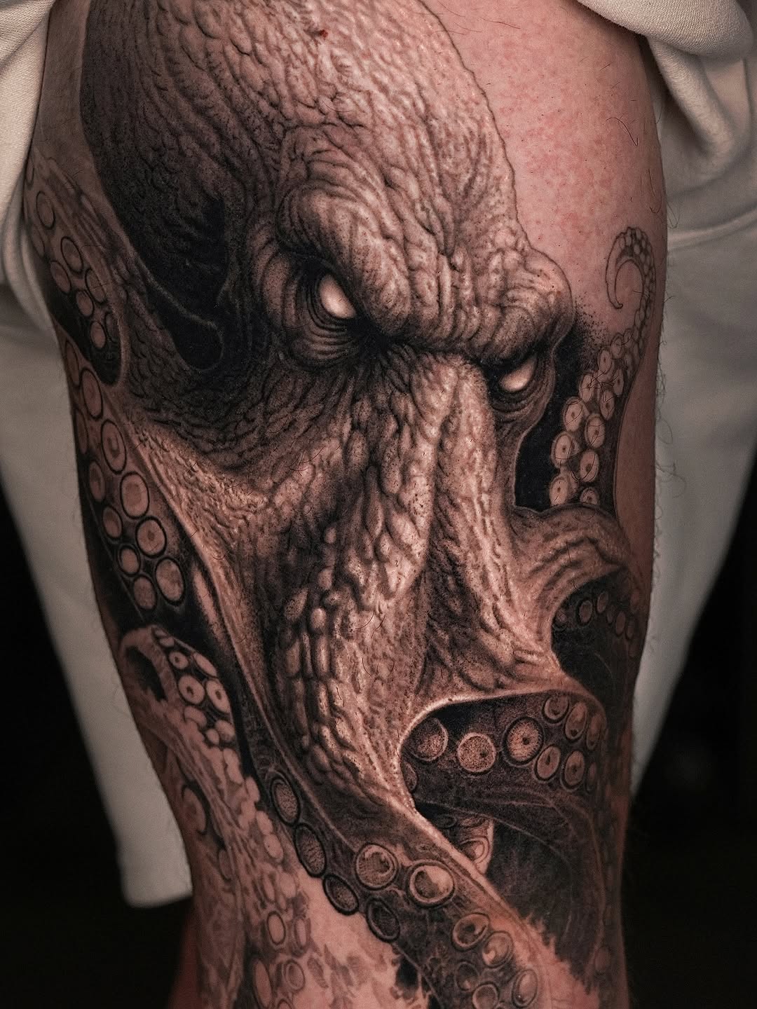 Tattoo by @sumok_tattoo β realism, dark_realism