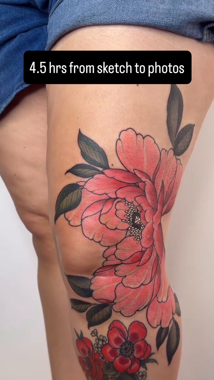Tattoo by @attackofthe50footwoman — neo_traditional, japanese_irezumi