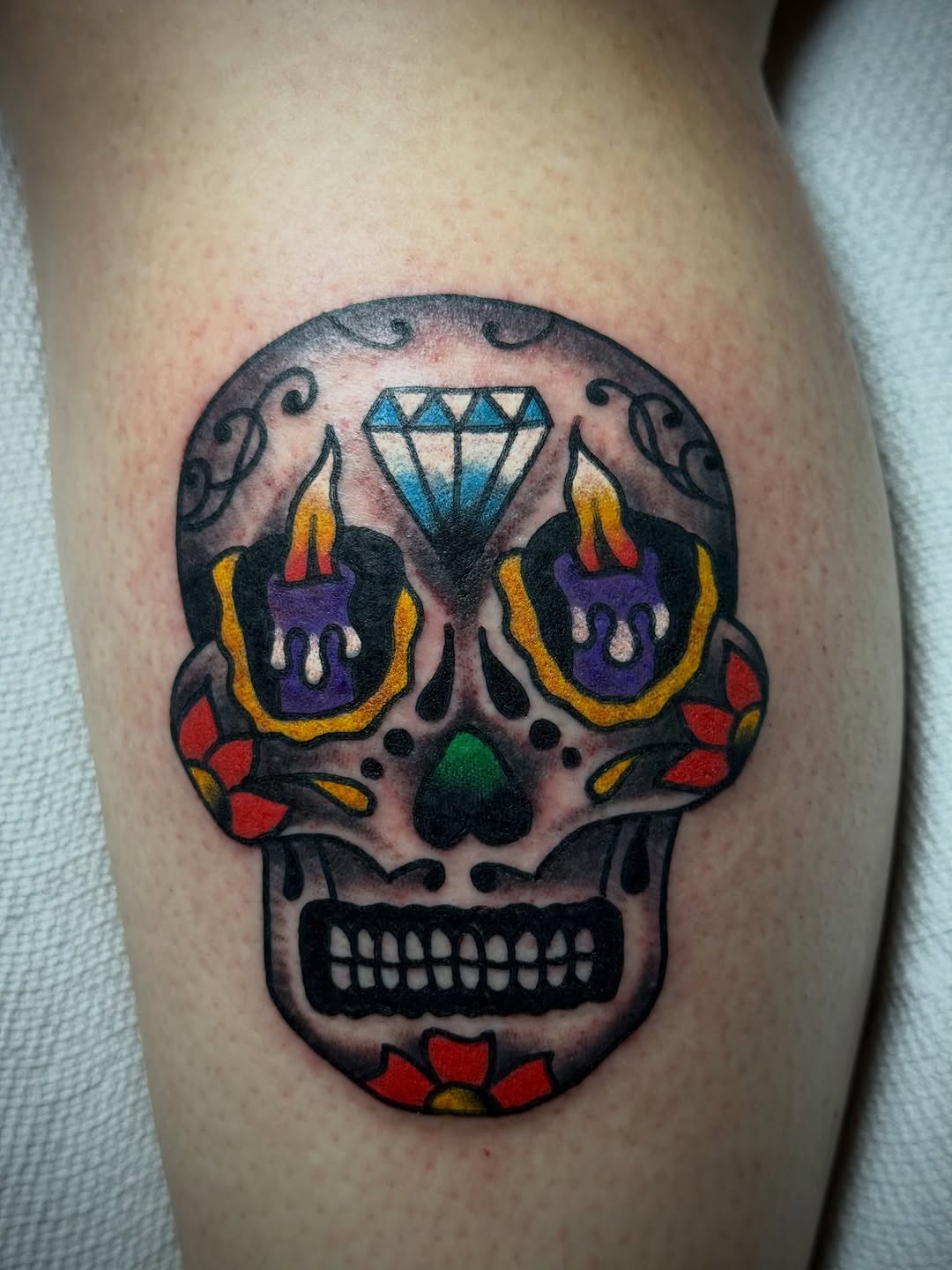 Tattoo by @chuckderek_ — american_traditional, black_and_grey