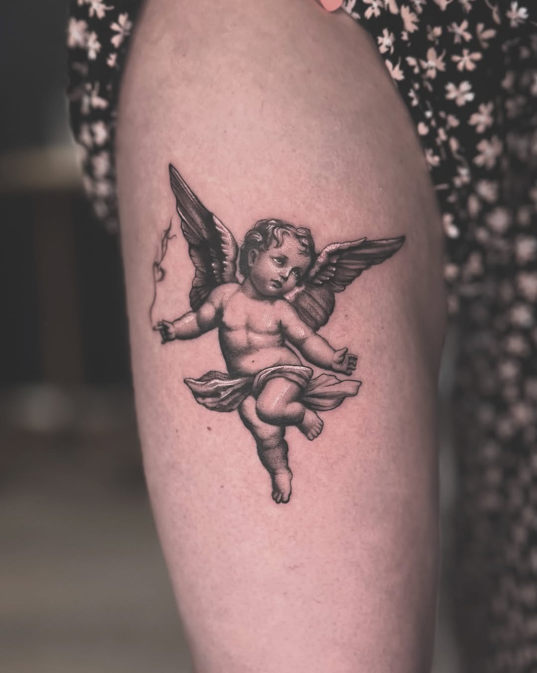 Tattoo by @fabezumi โ black_and_grey, realism