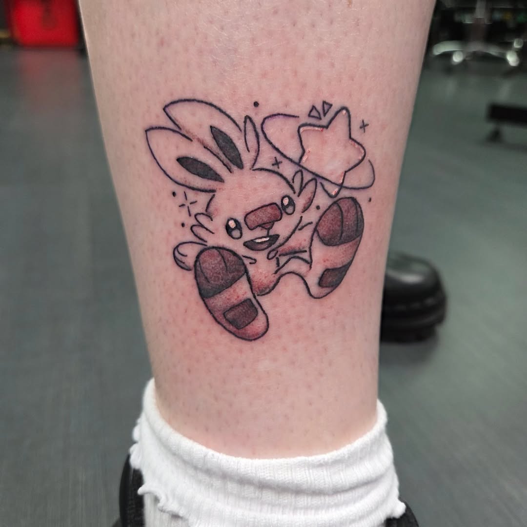 Tattoo by @foxxtastic โ anime