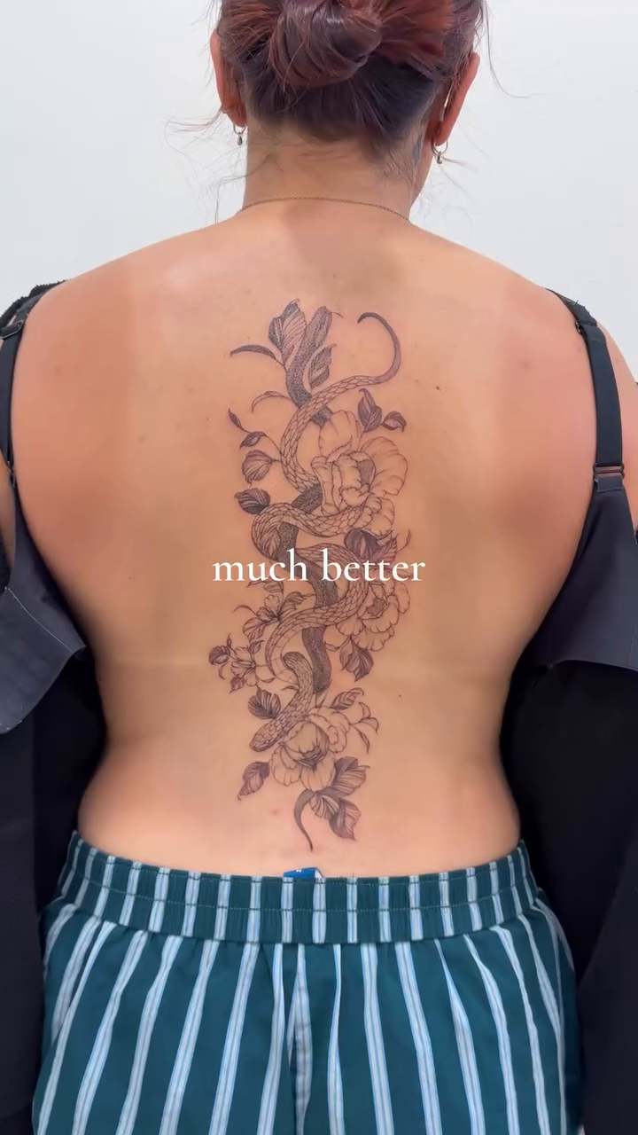 Tattoo by @bladetobabe — illustrative, black_and_grey