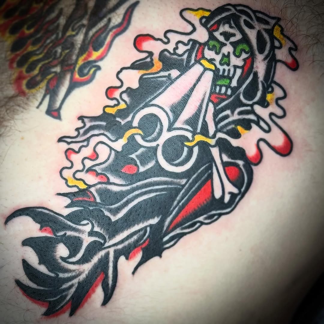Tattoo by @ross_ians_tattoo — american_traditional