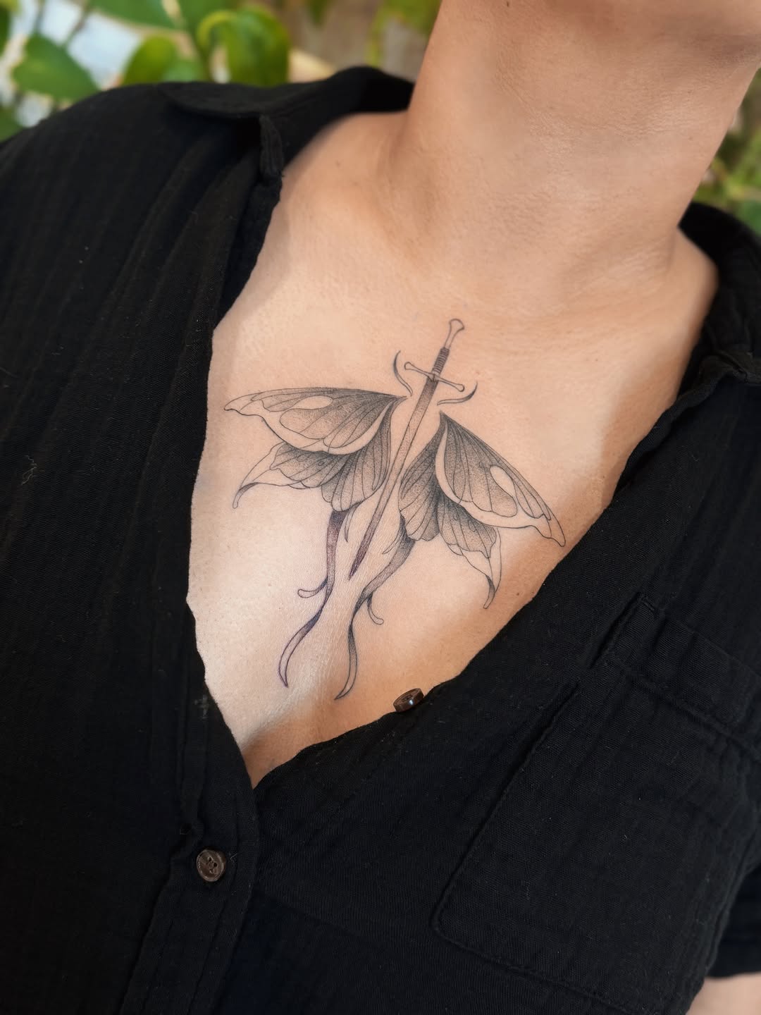Tattoo by @helenini.tattoo — fine_line, black_and_grey