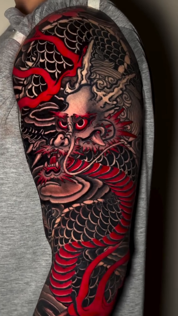 Tattoo by @alezumie — japanese_irezumi