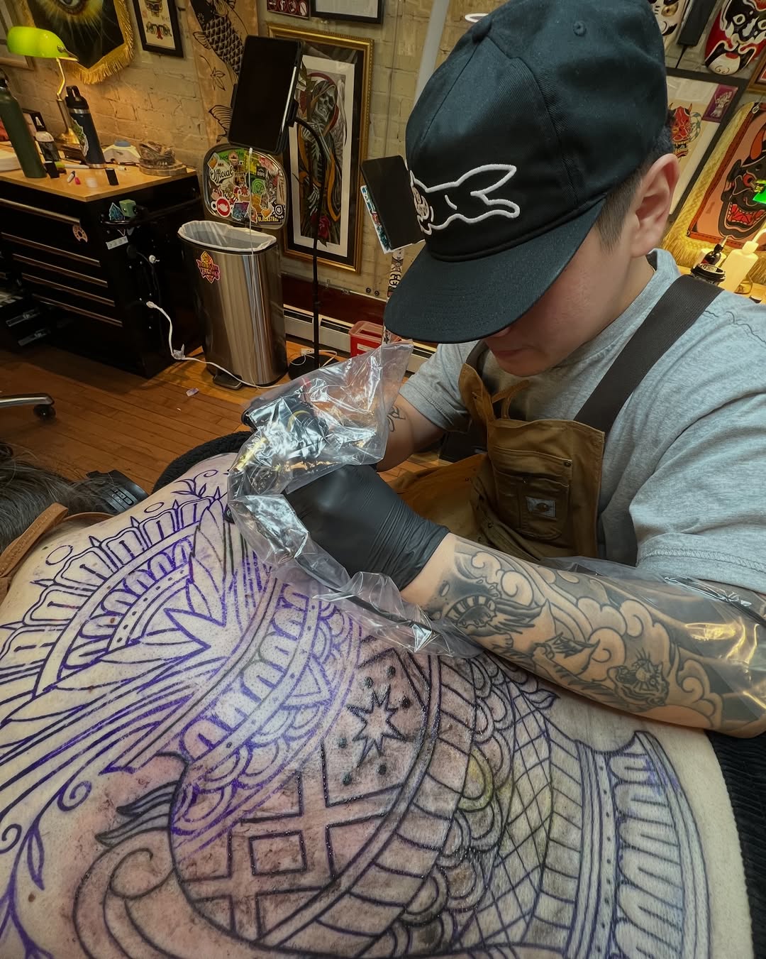 Tattoo by @sly.tri — geometric, ornamental