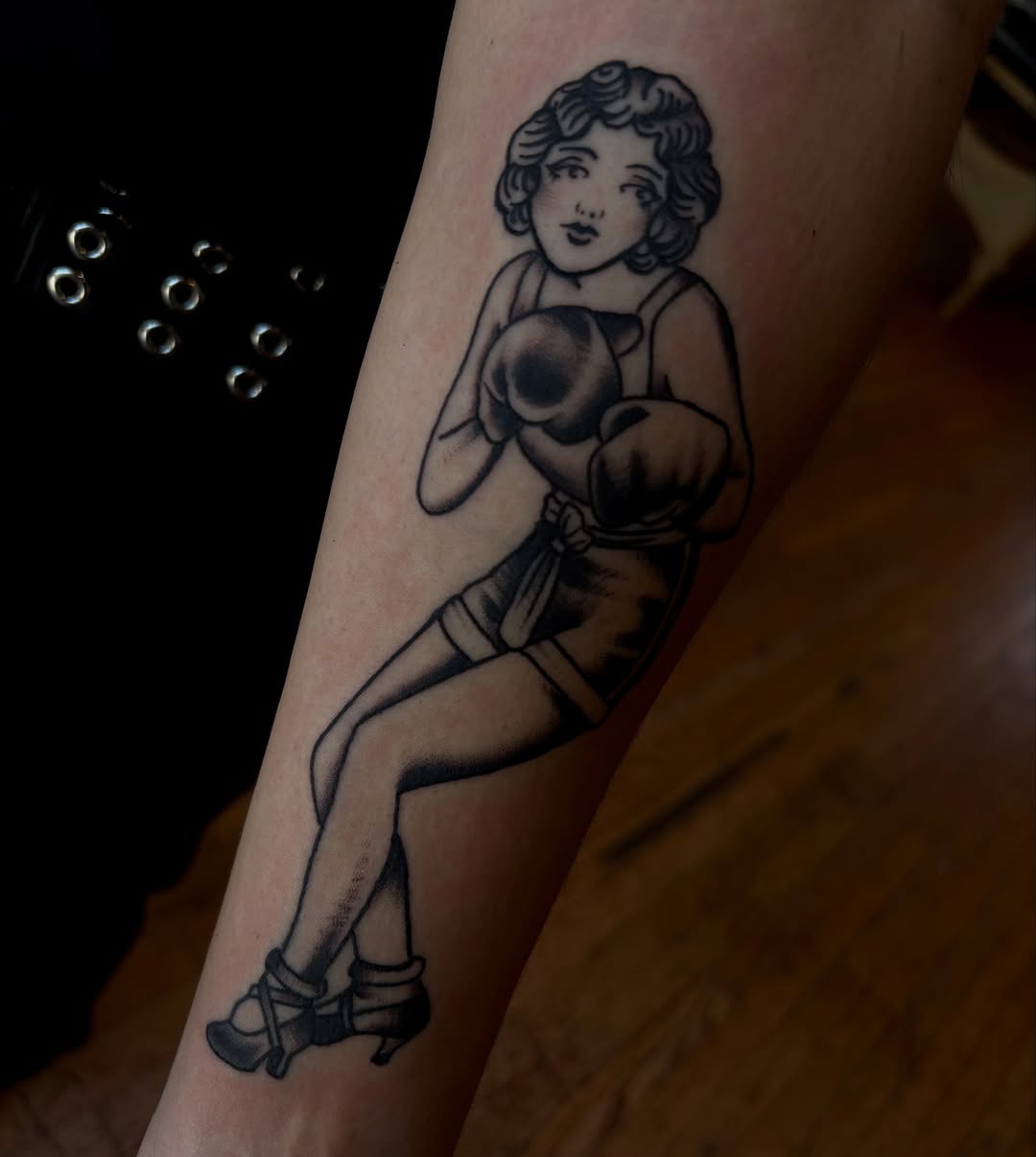 Tattoo by @linzchadwicktattoos β american_traditional, illustrative
