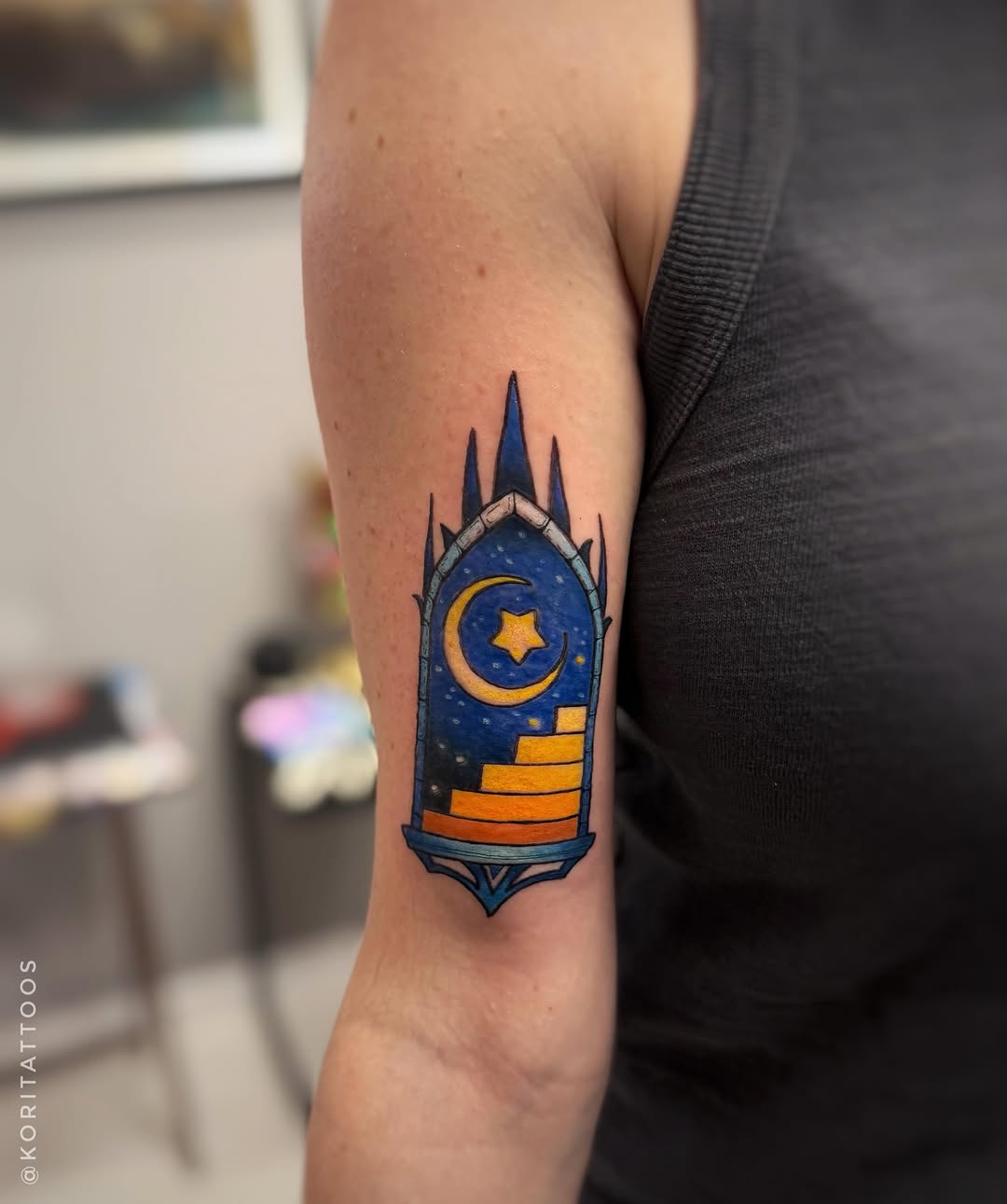 Tattoo by @koritattoos — new_school