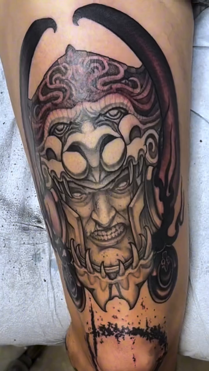 Tattoo by @bogletattoo — black_and_grey, realism