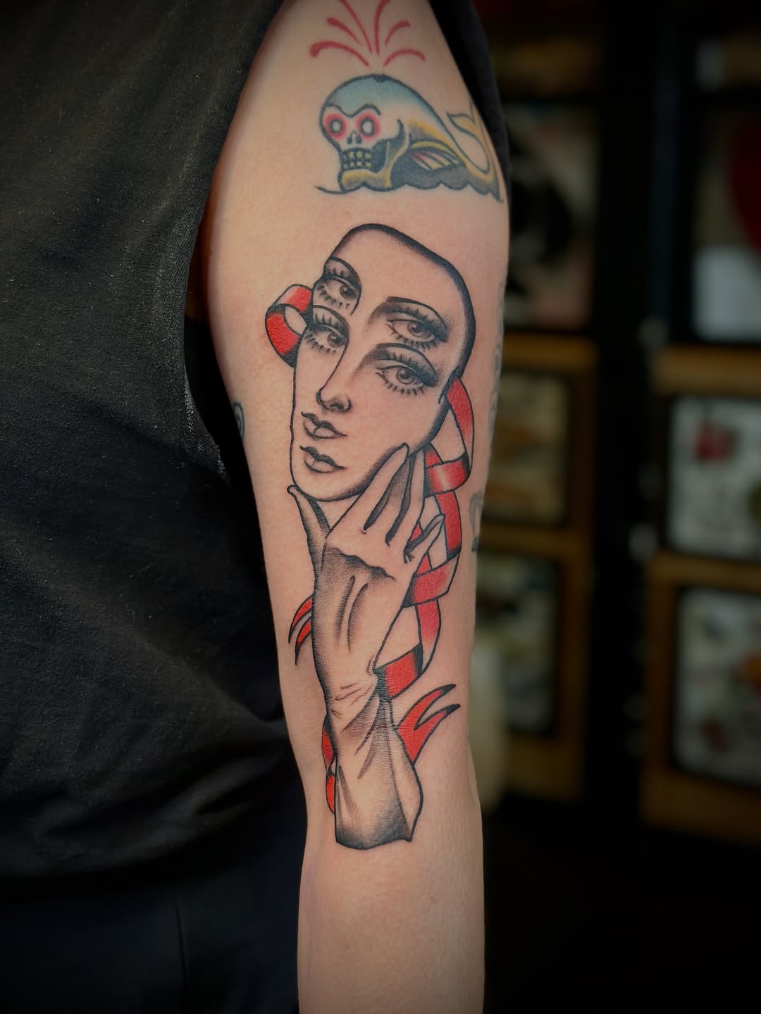 Tattoo by @hollyellistattoo — neo_traditional, surrealism