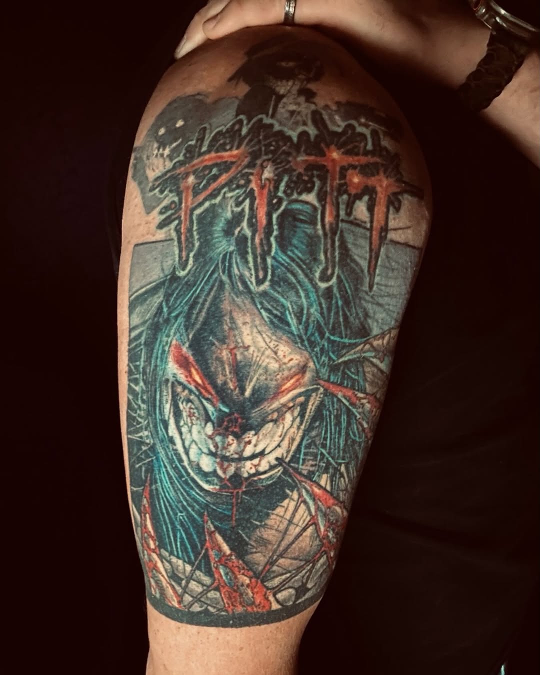 Tattoo by @tattooartist_dano — realism, dark_realism