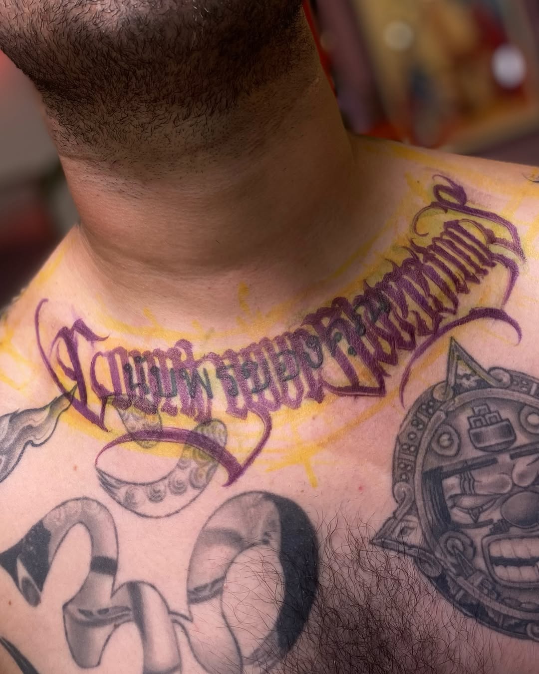 Tattoo by @sionerdcd — lettering_script