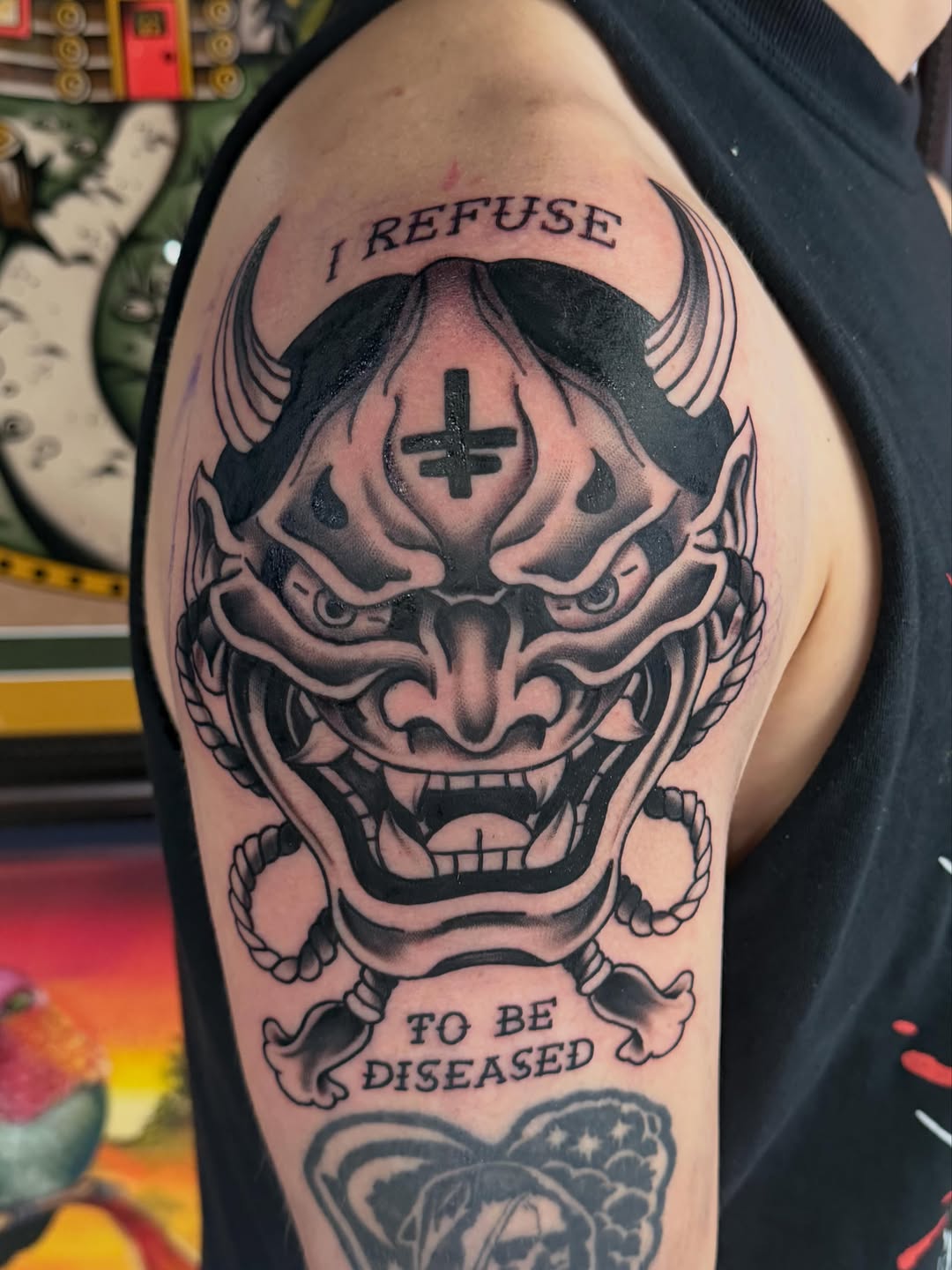 Tattoo by @kolton_tattoos — american_traditional, lettering_script