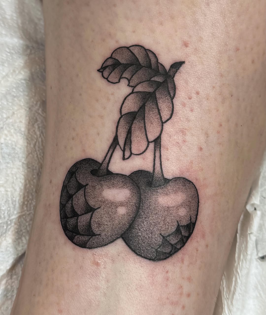 Tattoo by @dizzy.inked — black_and_grey, realism