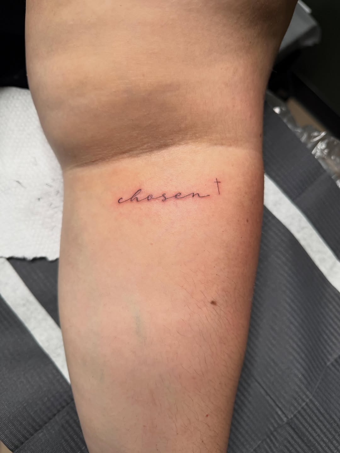 Tattoo by @inkedbyhailey β lettering_script, fine_line