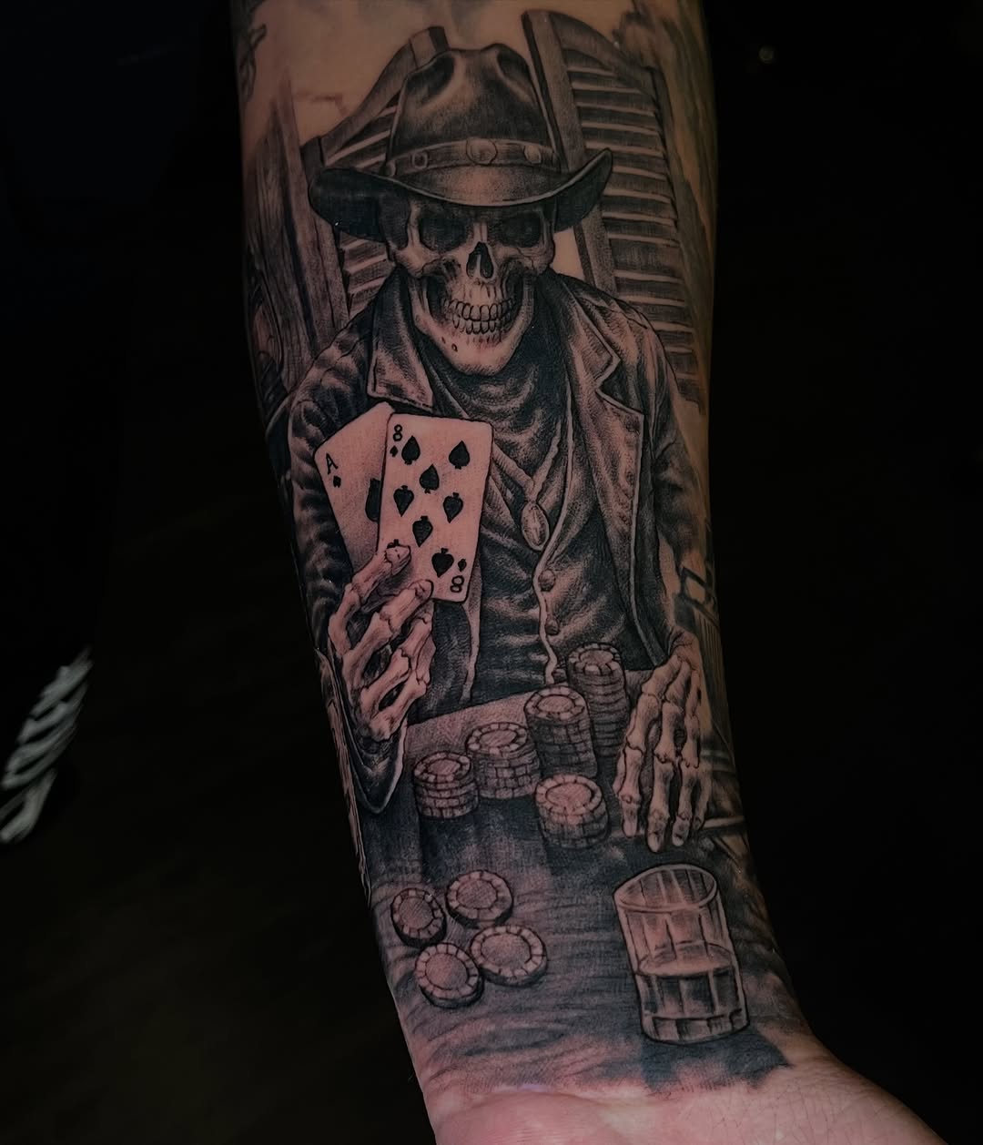 Tattoo by @shainesmithtattoo — realism, black_and_grey