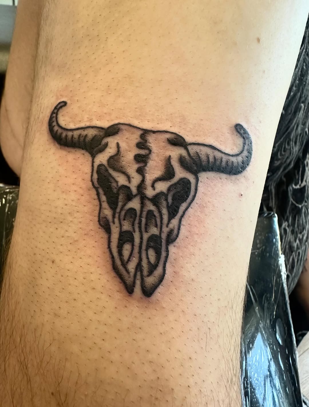 Tattoo by @art_by_woods — blackwork, illustrative