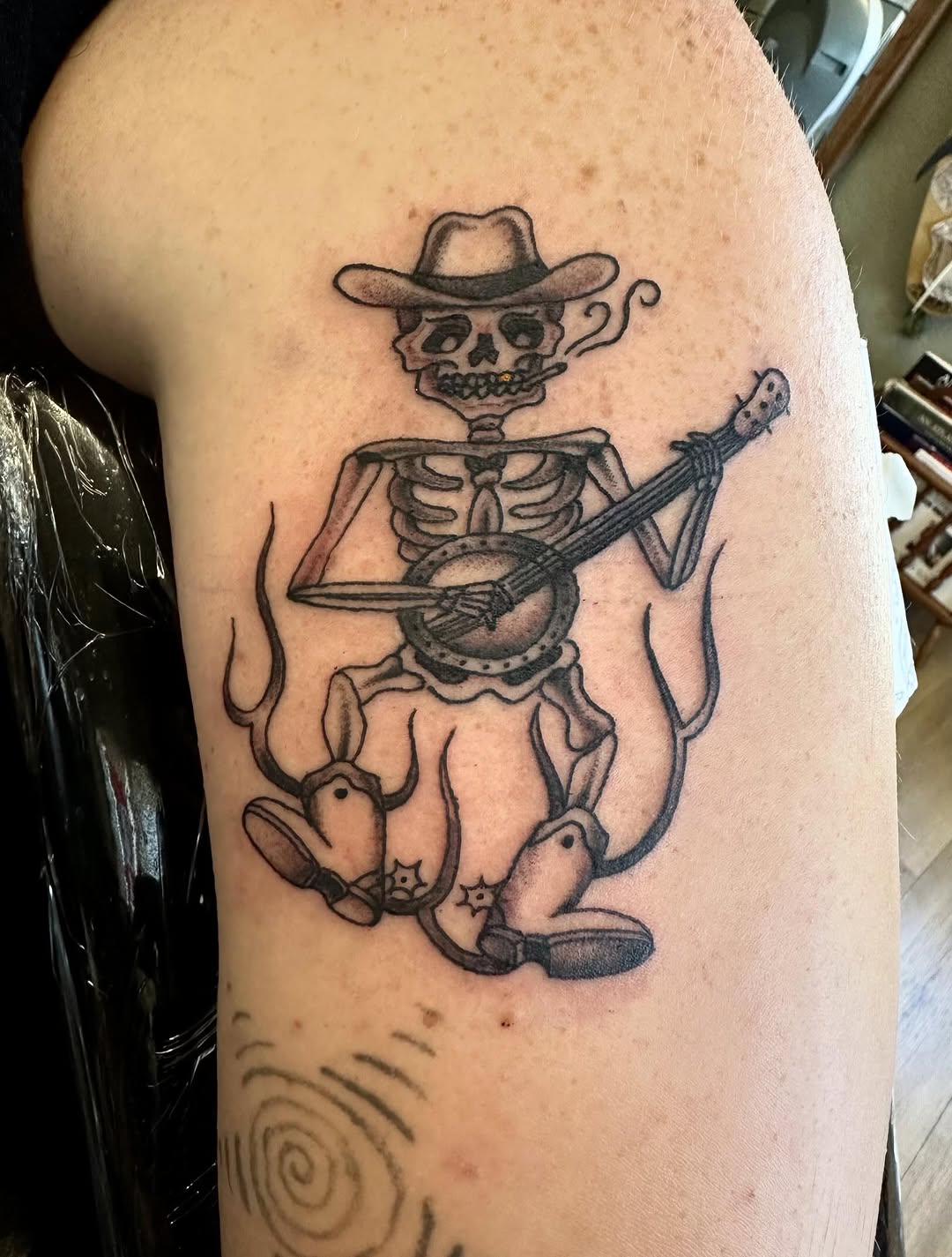 Tattoo by @art_by_woods — american_traditional, illustrative