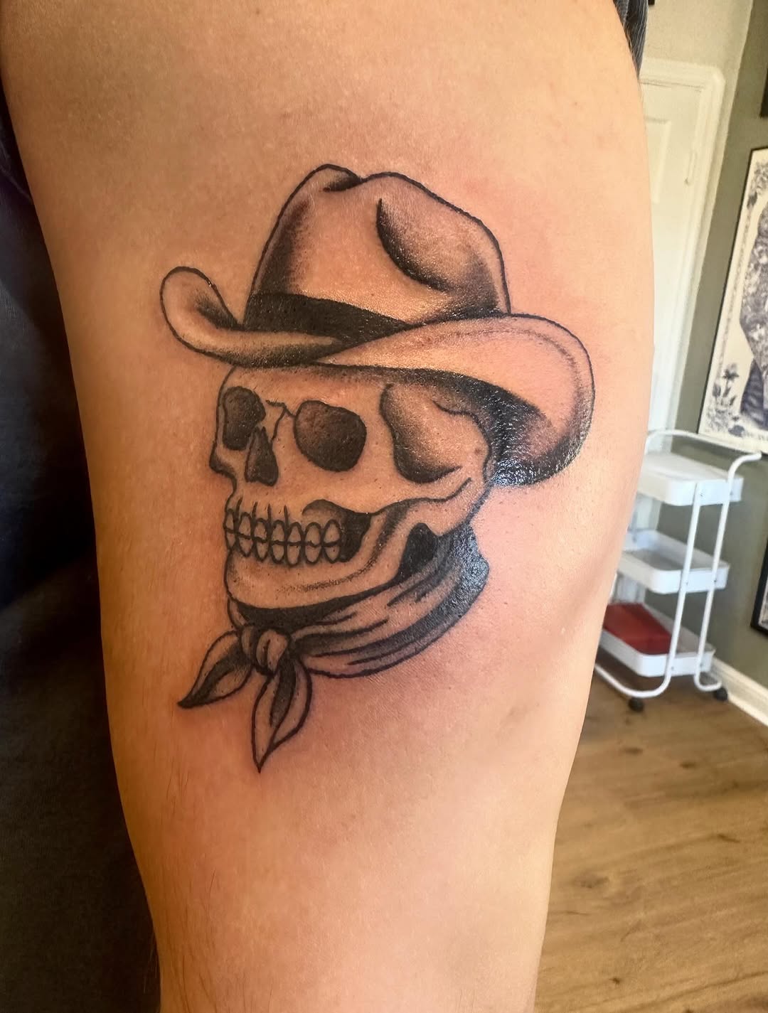 Tattoo by @art_by_woods — american_traditional, illustrative