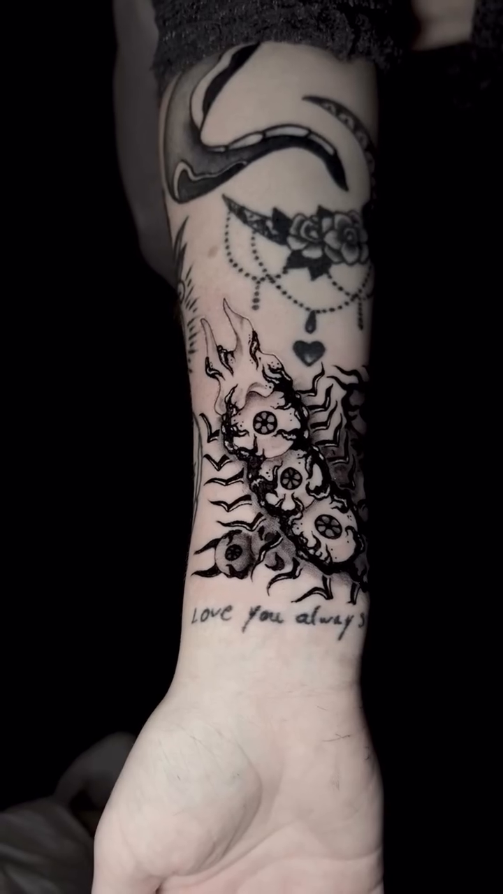 Tattoo by @_dreadnot_ — blackwork, ornamental