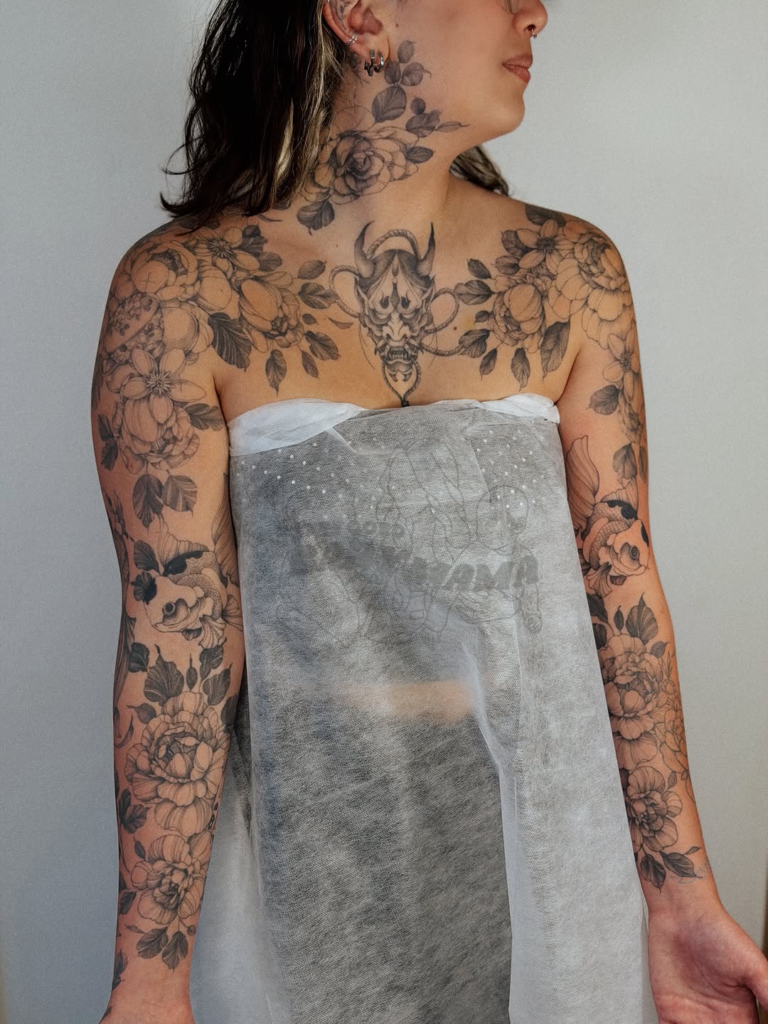 Tattoo by @tattooedbabymama β black_and_grey