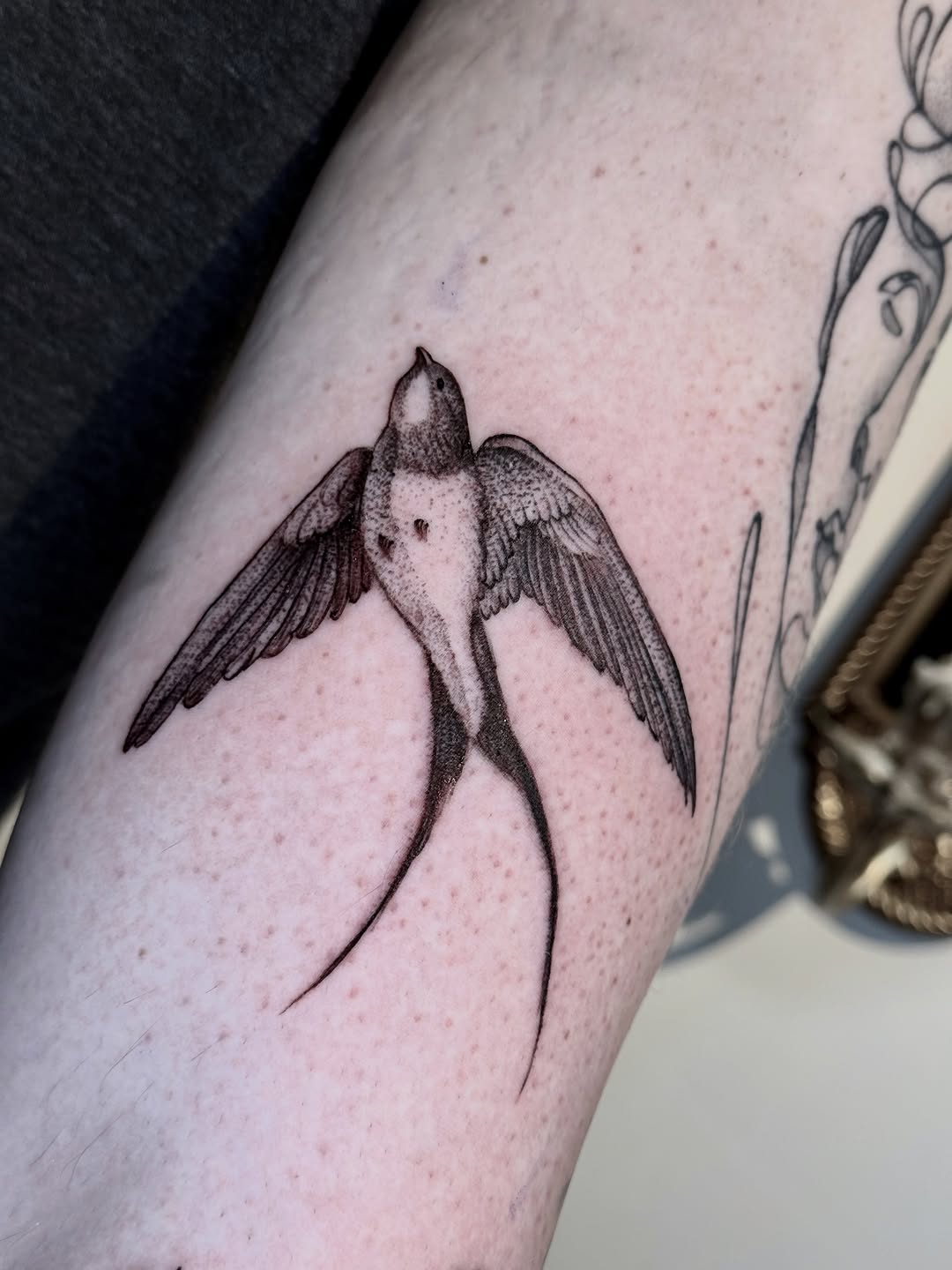 Tattoo by @arteink_bymirtha β fine_line, black_and_grey