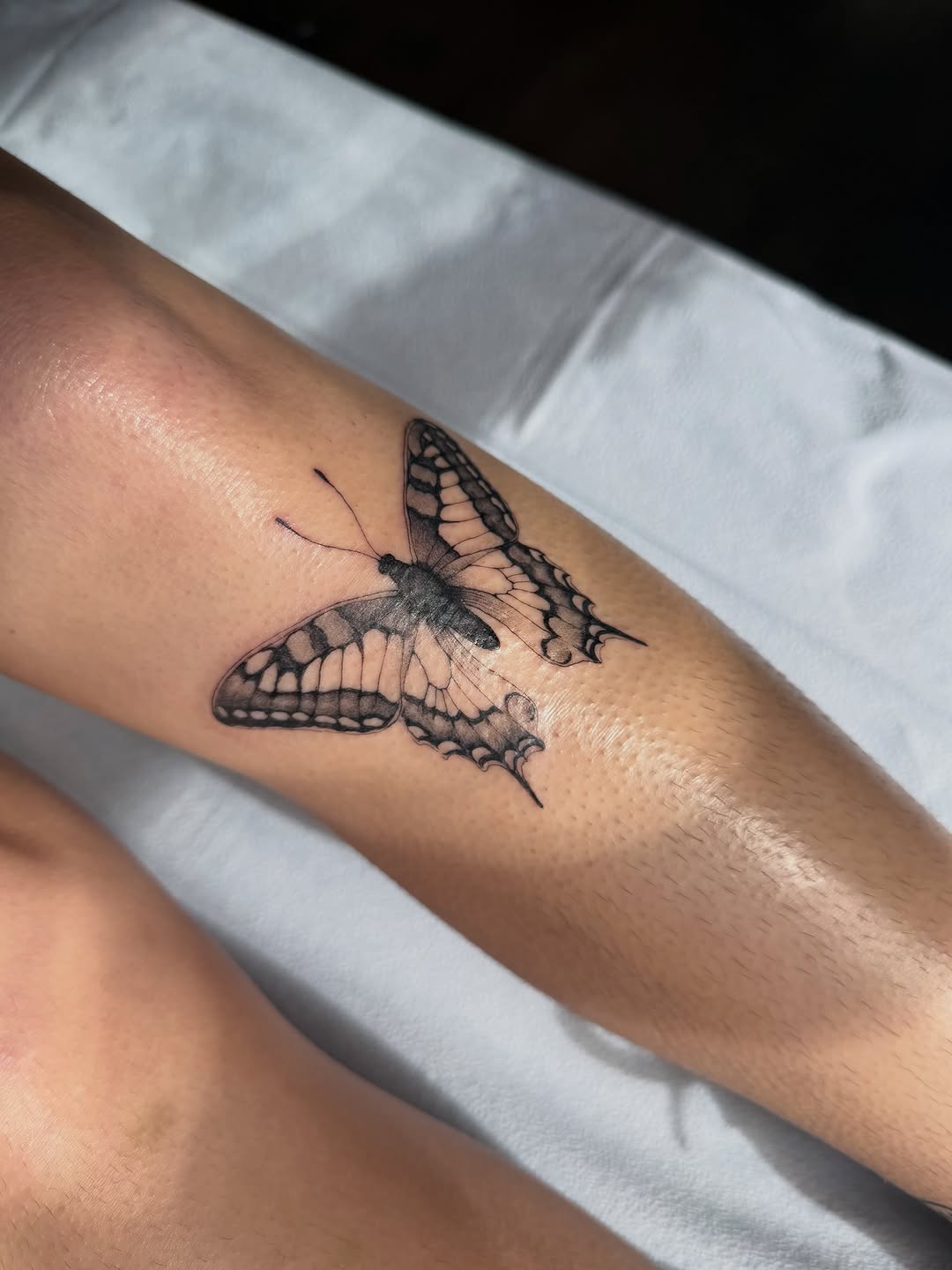 Tattoo by @lilztatz — realism, black_and_grey