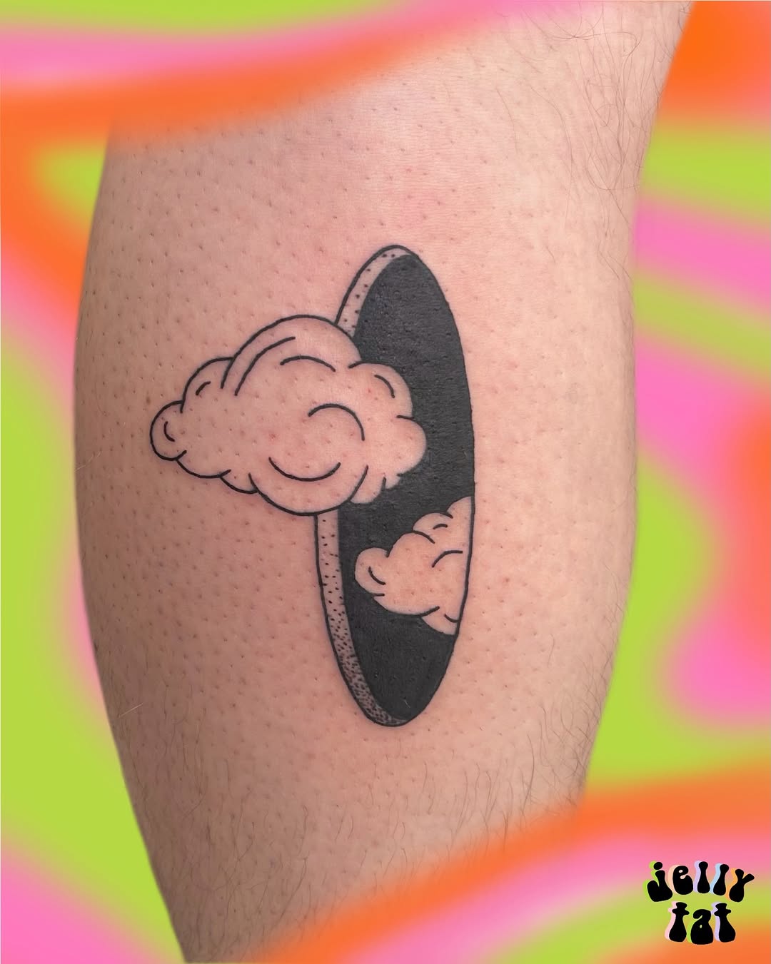 Tattoo by @jelly.tat β illustrative