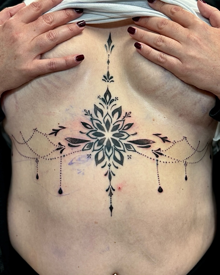 Tattoo by @d.soler_tattoo β ornamental, blackwork