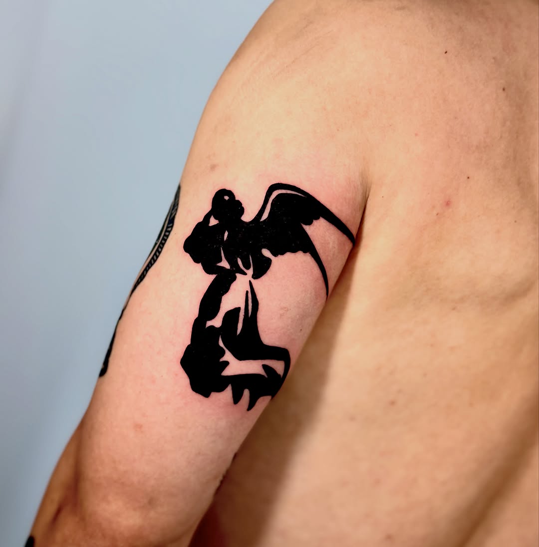 Tattoo by @inkedbyorca β blackwork