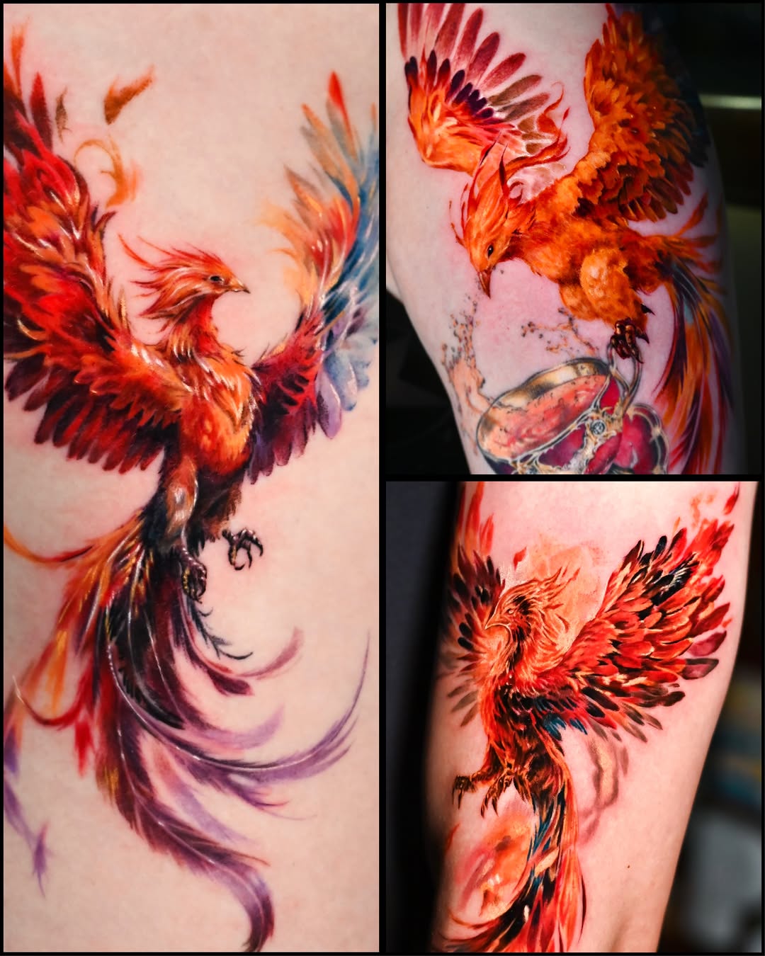 Tattoo by @sentimental_laundry — realism, watercolor