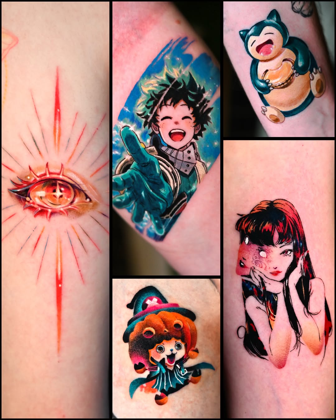 Tattoo by @sentimental_laundry — anime, realism