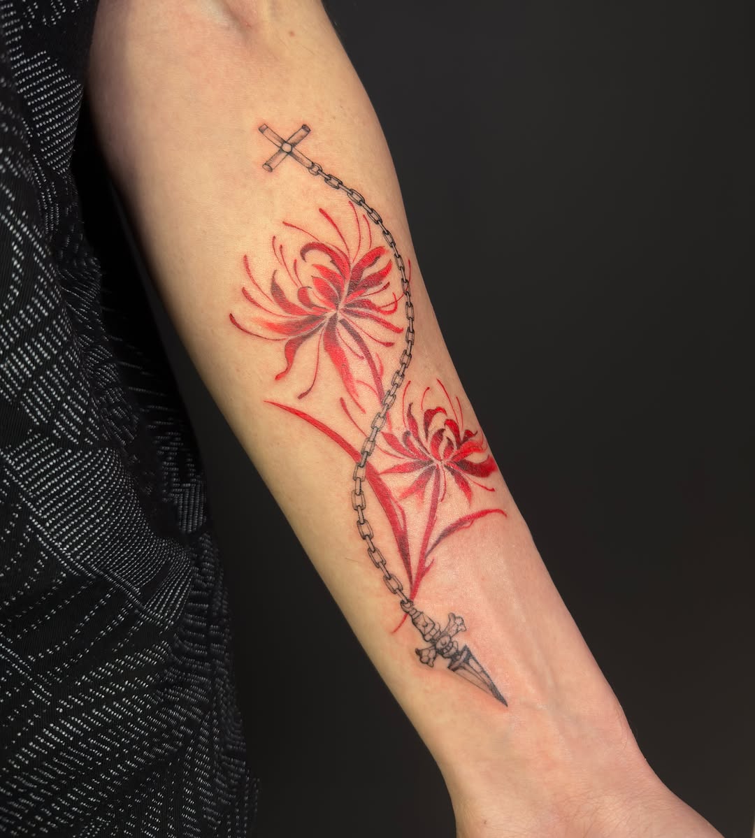 Tattoo by @vu_tattooer — watercolor