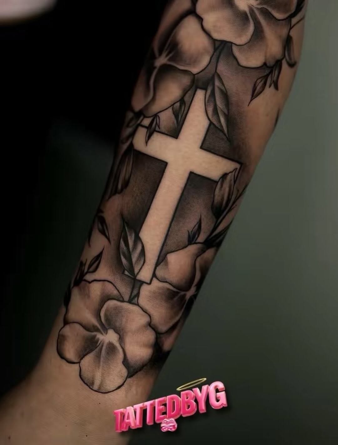 Tattoo by @tattedbyg — black_and_grey, realism