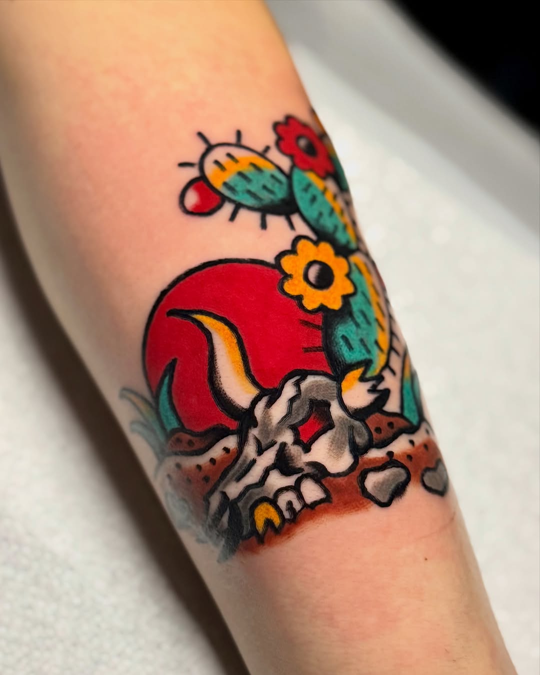 Tattoo by @javintattoos โ american_traditional, illustrative