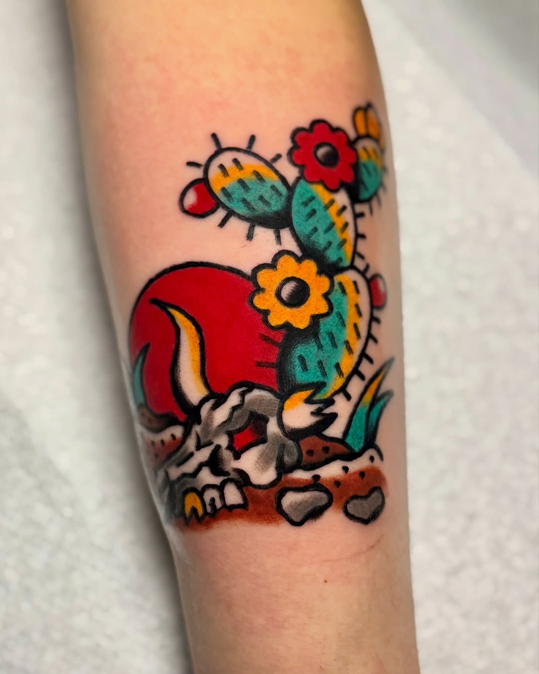 Tattoo by @javintattoos โ american_traditional, illustrative