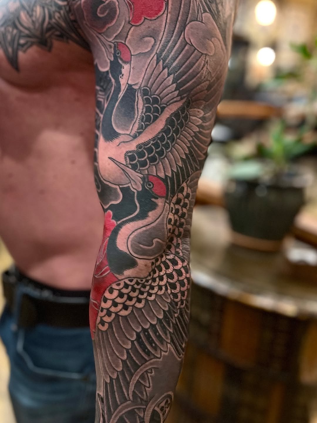 Tattoo by @chuntattoo — japanese_irezumi, black_and_grey