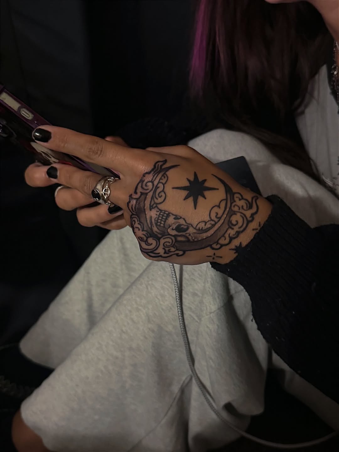 Tattoo by @konorvalentine — blackwork